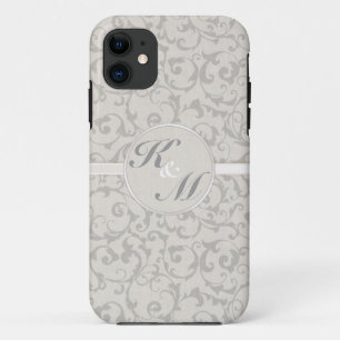 SmartElegance Grey Wedding collection Case-Mate iPhone Case