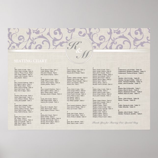 SmartElegance lavender Wedding Collection Poster (Front)