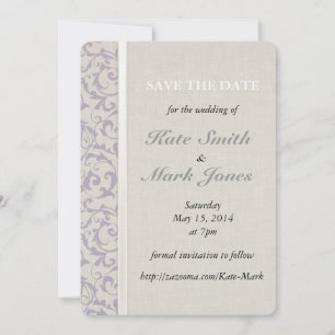 SmartElegance lavender Wedding Collection Save The Date