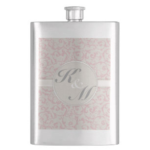 SmartElegance Pink Wedding Collection Hip Flask
