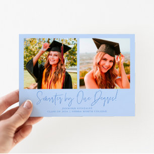 Smarter By One Degree Icy Blue Grad Multi Photo Announcement