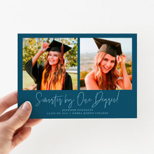 Smarter By One Degree Teal Grad Multi Photo Announcement