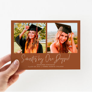 Smarter By One Degree Terracotta Grad Multi Photo Announcement