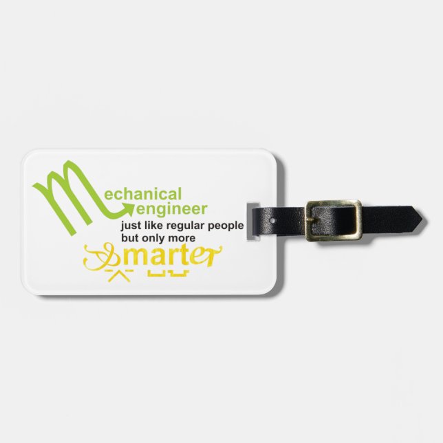 smarter luggage tag (Front Horizontal)