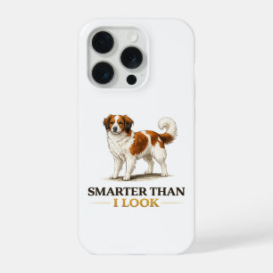 Smarter Than I Look Kooikerhondje iPhone 15 Pro Case