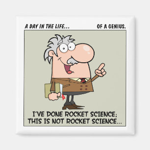 Smartest Person at Work Magnet