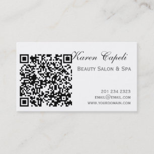 Smartfone Barcode Salon Appointment Card