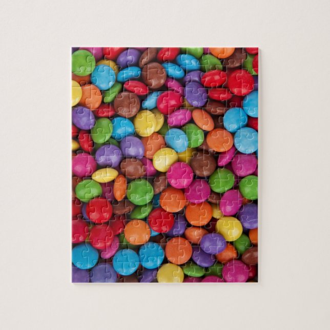 Smarties Multicoloured Sweets Jigsaw Puzzle (Vertical)