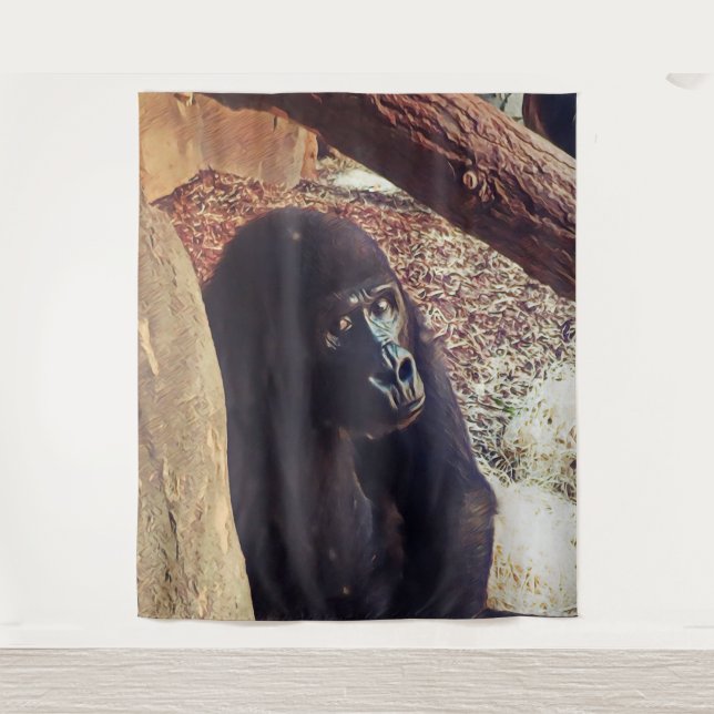SmartMix Animal-Gorilla Tapestry (Front)