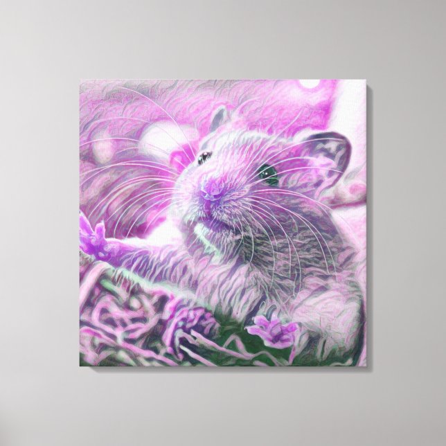 smartmix animal- hamster canvas print (Front)