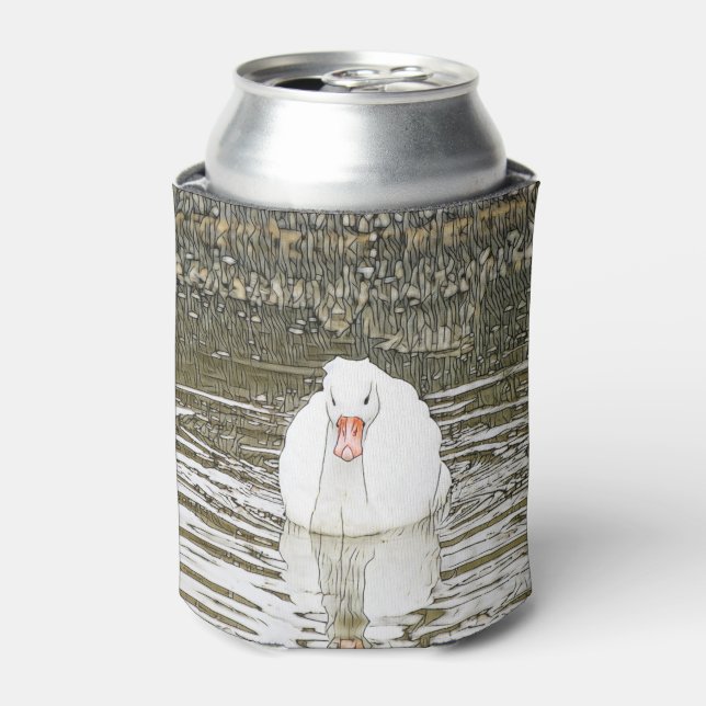SmartMix Animal- Swan Can Cooler (Can Front)