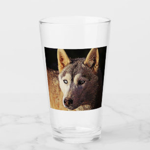 smartmix animal- wolf glass