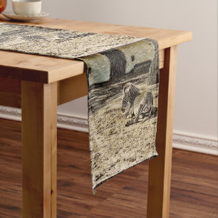 smartmix animal -zebra medium table runner