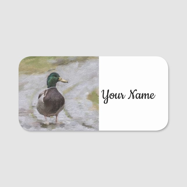 SmartMix Duck 1220 Name Tag (Front)