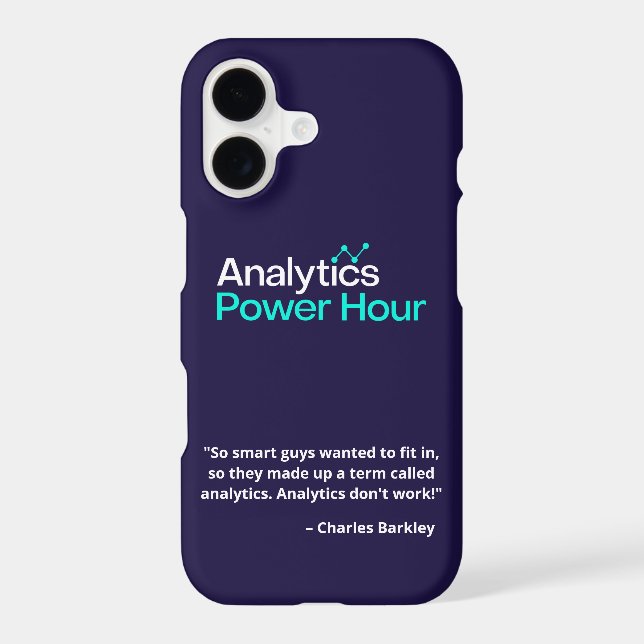 Smartphone Case - Analytics Power Hour (Back)