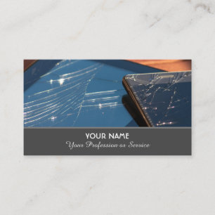 Smartphone repair specialist services business car card