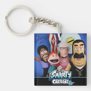 Smarty Cartoons puppet key chain