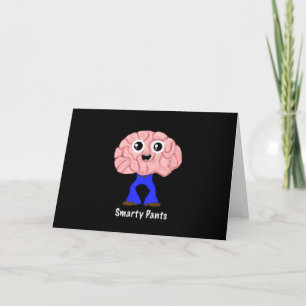 Smarty Pants Brain Card