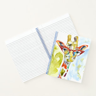 Smarty-Pants Giraffe Notebook