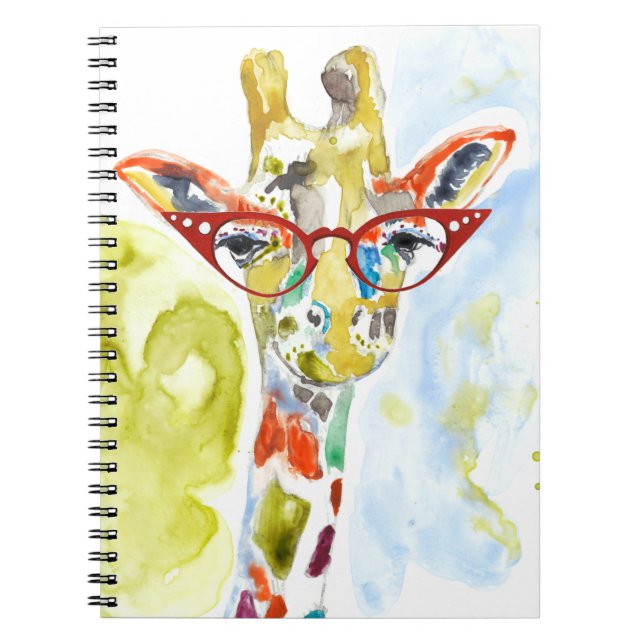 Smarty-Pants Giraffe Notebook (Front)