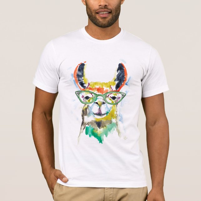 Smarty-Pants Llama T-Shirt (Front)