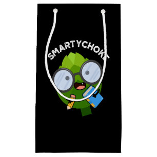 Smartychoke Funny Artichoke Pun Dark BG Small Gift Bag