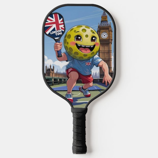  Smash at Big Ben – London Pickleball Design  Pickleball Paddle (Front)