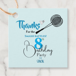 Smash into Fun Favour Tags