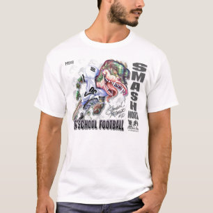Smash-Mouth Dinosaur Football T-Shirt