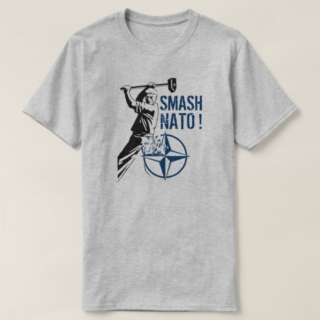 SMASH NATO ! T-Shirt (Design Front)