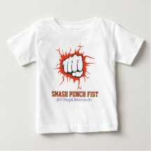 Smash Punch Fist – Bold Strength Motivation Art