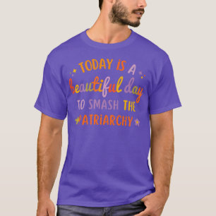 Smash The Patriarchy Clowncore Aesthetic Feminist T-Shirt