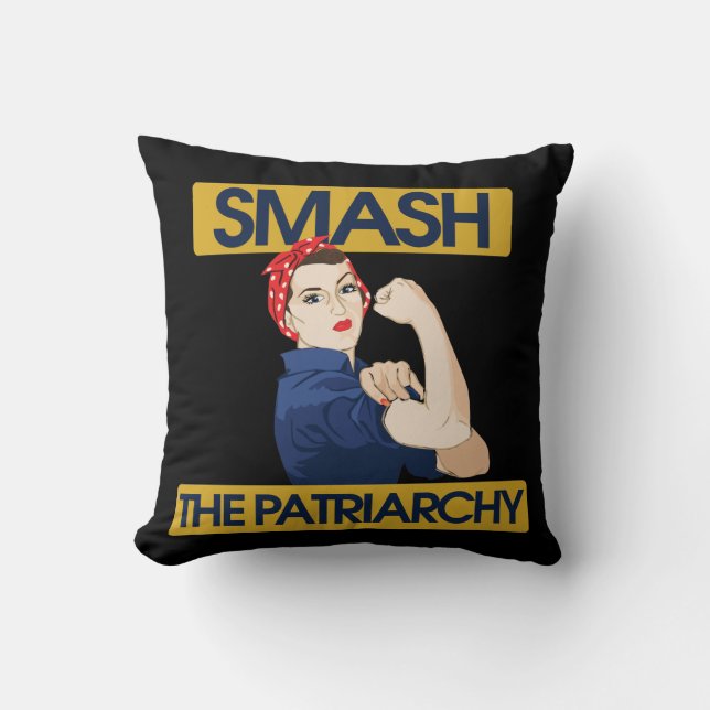 Smash the Patriarchy Cushion (Front)