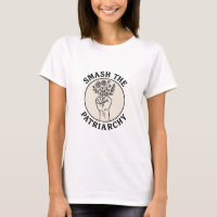 Smash The Patriarchy – Feminist Floral Fist