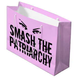 Smash the Patriarchy Feminist Large Gift Bag
