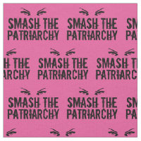 Smash the Patriarchy Pink Feminist Quote Grunge