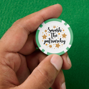 Smash The Patriarchy! Poker Chips