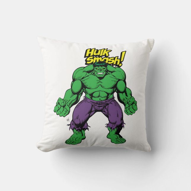 SMASH! Unstoppable Force Anger Power Design Cushion (Front)