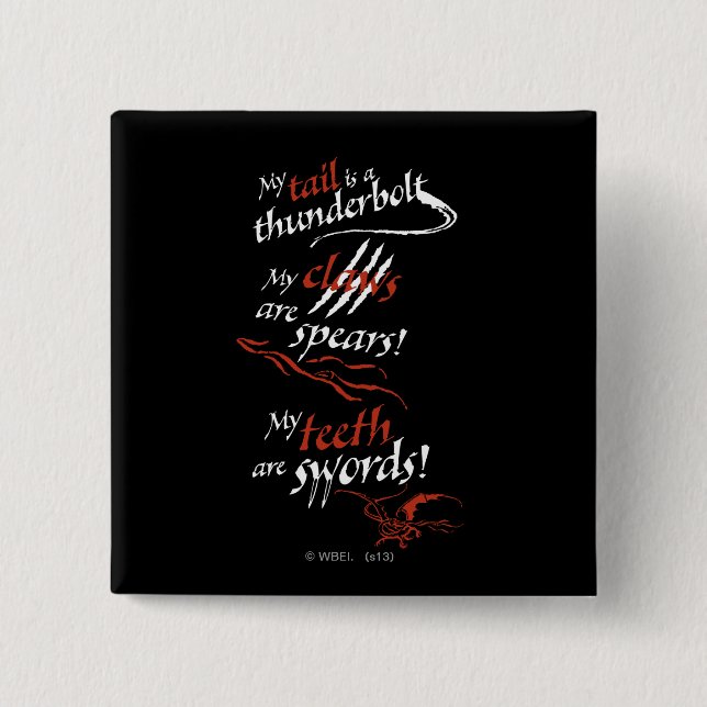 SMAUG™ Intro 15 Cm Square Badge (Front)