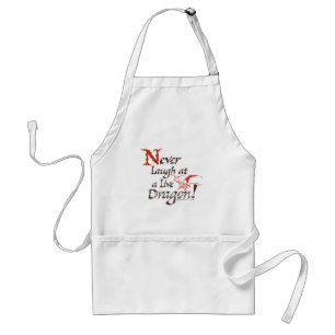 SMAUG™ - Never Laugh At A Live Dragon Standard Apron
