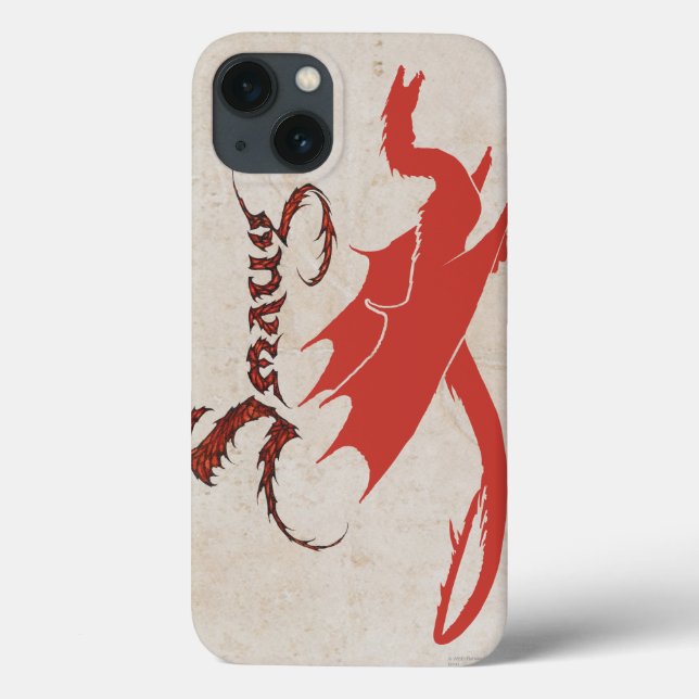 SMAUG™ Silhouette & Name Case-Mate iPhone Case (Back)
