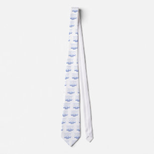 SME LOGO1 WHITE/BLUE TIE