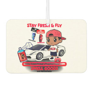 Smell Goodz T.R.K Cartoon Logo Air Freshners Car Air Freshener