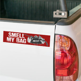 Smell My Bag (Hockey Stench) Bumper Sticker