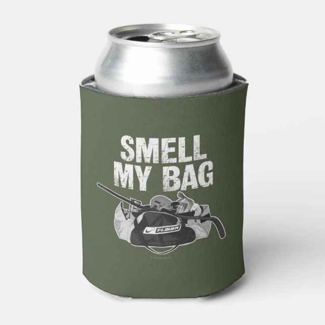 Smell My Bag (Hockey Stench) Can Cooler (Can Front)