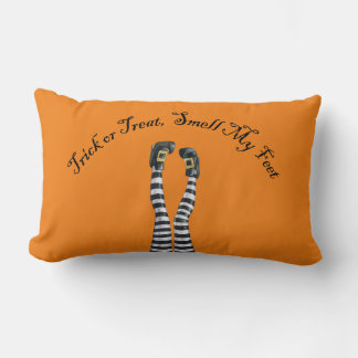 Smell My Feet Halloween Lumbar Cushion