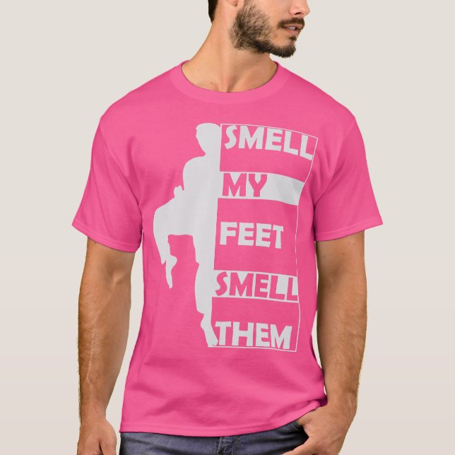 Smell My Feet Smell Them Funny Karate Gi Martial A T-Shirt (Front)
