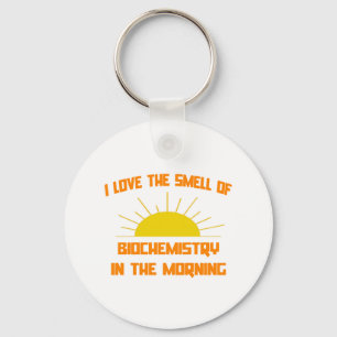 Smell of Biochemistry in the Morning Key Ring