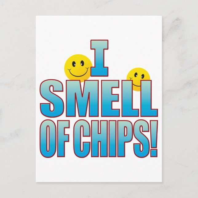 Smell Of Chips Life B Postcard (Front)