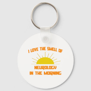 Smell of Neurology in the Morning Key Ring